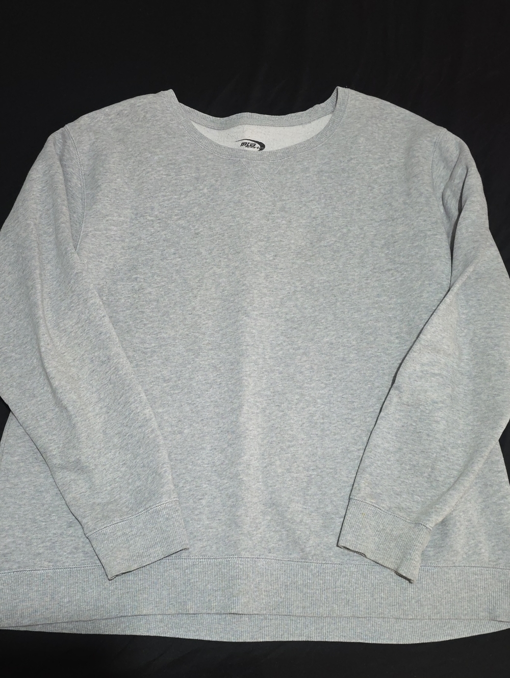 Womens Light Grew Crew Neck Sweater